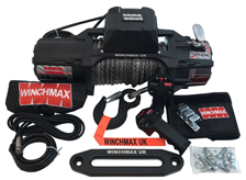 WINCHMAX Bewegliche Winsch-Halterung 5,1-cm-Anhängerkupplungsempfänger-Winsch-Montageplatte 